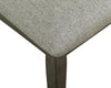 Chelsea 5-Piece Round Dining Package - Grey - {Contemporary} style Dining Room Set in Grey {Rubberwood}