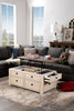 Colby Coffee Table with Lift Top and Casters 