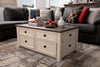 Colby Coffee Table with Lift Top and Casters 