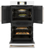 Café Professional Series 30" Smart Built-In French-Door Double Wall Oven - CTD90FP4NW2 