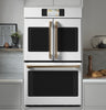 Café Professional Series 30" Smart Built-In French-Door Double Wall Oven - CTD90FP4NW2 