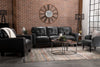 Curt Genuine Leather Sofa - Grey 