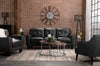 Curt Genuine Leather Sofa - Grey 