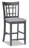 Dena Counter-Height Dining Chair - Grey-Brown 