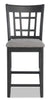 Dena Counter-Height Dining Chair - Grey-Brown 