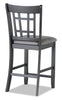Dena Counter-Height Dining Chair - Grey-Brown 