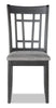 Dena Dining Chair - Grey-Brown 