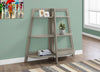 Aline Bookcase – Dark Taupe - Contemporary style Bookcase in White Wood