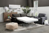 Fiona Chenille Full-Size Sofa Bed - Grey