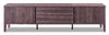 Gabe 72” TV Stand  - Contemporary style TV Stand in Walnut brown Medium Density Fibreboard (MDF)
