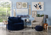 Grande Chenille Cuddler Chair - Groove Midnight 