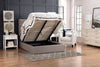 Jace Storage Platform Queen Bed - Taupe 