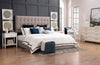 Jace Storage King Bed - Taupe - Modern style Bed in Taupe Solid Woods, Medium Density Fibreboard (MDF), Plywood