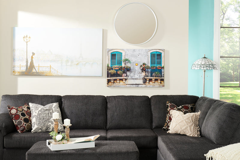 Jasmin 63\" Tiffany Style Hand-Blown Glass Floor Lamp