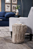 Jordy Ottoman Accent Table – Silver  