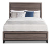Kate Queen Bed - Grey