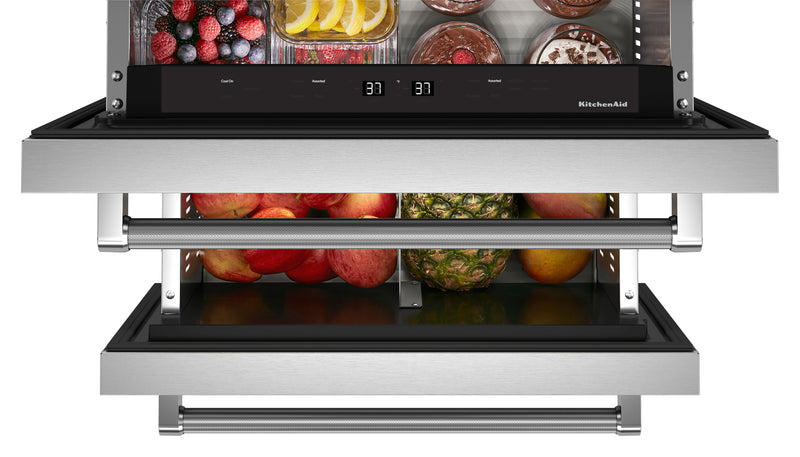 KitchenAid 24\" 4.3 Cu. Ft. Undercounter Drawer Refrigerator - Stainless Steel - KUDR204KSB