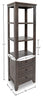 Madison Bookcase Pier – Brown