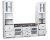 Melody 3-Piece Entertainment Centre with 60" TV Opening - White 