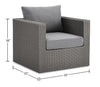 Morris Patio Chair with Storage