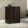 Clinton 30" Base Cabinet - Dakota Oak - Contemporary style Accent Cabinet in Dark Brown Engineered Wood and Paper Laminate