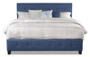 Page King Bed - Blue 