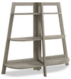 Aline 51\" Bookcase with 3 Open Shelves - Dark Taupe