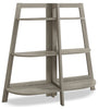 Aline Bookcase – Dark Taupe - Contemporary style Bookcase in White Wood