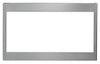 GE 27" Microwave Trim Kit – Stainless Steel - Trim Kit in Stainless Steel