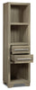 Glendale Bookcase – Grey - Modern style Media Stand in Grey