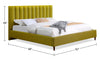 Rain King Platform Bed - Green 