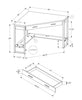Christiana Corner Desk - White 