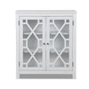 Clary Accent Cabinet - White