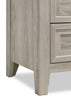 Lara Bedroom Chest of Drawers, 5-Drawer, 33.9"W x 50.5"H - Antique Grey | Commode verticale Lara de 33,9 po (L) x 50,5 po (H) à 5 tiroirs pour la chambre à coucher - gris antique
