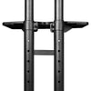 Kanto MTM65PL Height Adjustable Mobile TV Cart with Adjustable Shelf for 37" to 65" TVs, Black 