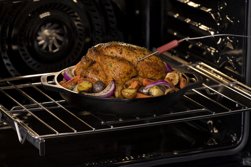 Frigidaire Gallery 27\" 3.8/3.8 Cu. Ft. Electric Double Wall Oven with Total Convection - Smudge-Proof® Stainless Steel\t - GCWD2767AF