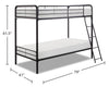 Noah Twin/Twin Bunk Bed 