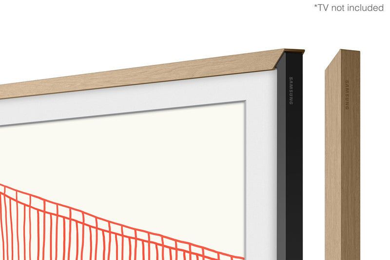 Samsung Customizable Bezel for 50\" The Frame TV - Modern Teak