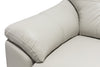 Addison 2-Piece Leath-Aire Right-Facing Sectional - Beige 