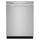 Whirlpool 24" 47 dBA Built-In Top-Control Dishwasher - Fingerprint Resistant Stainless Steel - WDTA50SAKZ