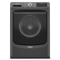 Maytag 5.2 Cu. Ft. Front-Load High-Efficiency Steam Washer - Volcano Black - Stackable - MHW5630MBK 