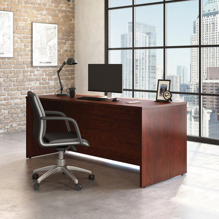 Affirm 71.10\" Commercial Grade Office Desk - Classic Cherry