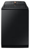 Samsung 6.2 Cu. Ft. Top-Load High-Efficiency Washer - Black Stainless Steel - WA54CG7550AVA4 | Laveuse haute efficacité Samsung à chargement par le haut de 6,2 pi³ - acier inoxydable noir - WA54C…
