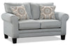 Tula Fabric Loveseat - Mist 