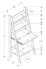 Darian Ladder Style Desk - Espresso  
