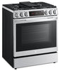 LG 6.3 Cu. Ft. Smart Front-Control Gas Range with Air Fry - LSGL6335F 