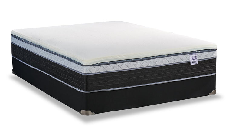 Springwall 2\" Silver Luxury Firm Full Mattress Topper