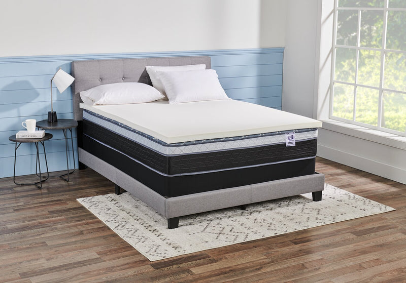 Springwall 2\" Bronze Luxury Firm Twin Mattress Topper