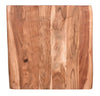 Kaleb End Table - Contemporary, Industrial, Rustic style End Table in Natural acacia wood Acacia
