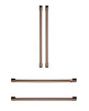 Café 4-Piece Brushed Copper Handle Kit for French-Door Refrigerator - CXQB4H4PNCU 
